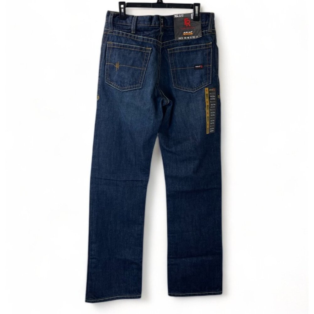 ARIAT Men's Flame Resistant M4 Low Rise Boot Cut Jean, Style 10012555, 32x34 New - Picture 5 of 15